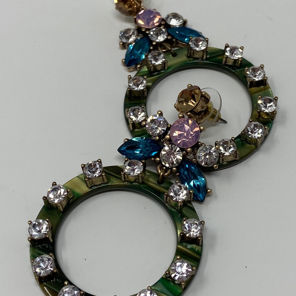 Rhinestone Earrings NWT
